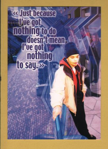 `Just Because I`ve Got Nothing To Do Doesn`t Mean I`ve Got Nothing To Say - Connexions` - Postally Unused - Boomerang Media Postcard.